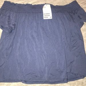 Off the shoulder shirt